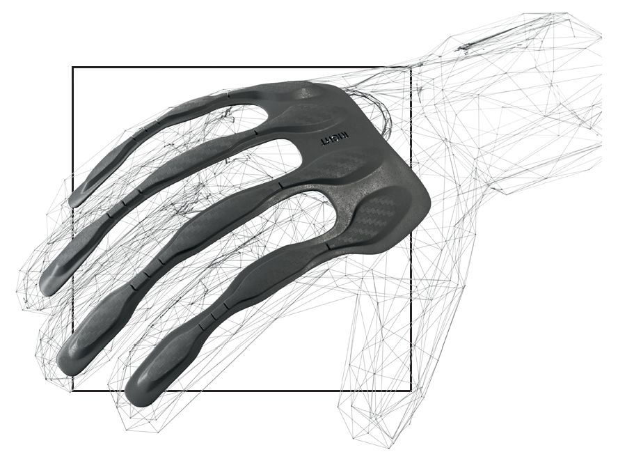 renforts carbone gants de gardien uhlsport